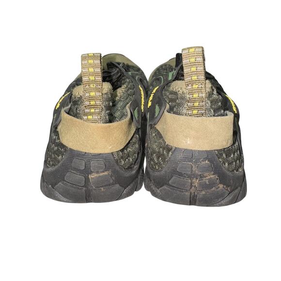 SITAILE Shoes Mens Size 6 Green Black Water Hiking Quick Lace Mesh Aqua 9321 - Picture 4 of 10